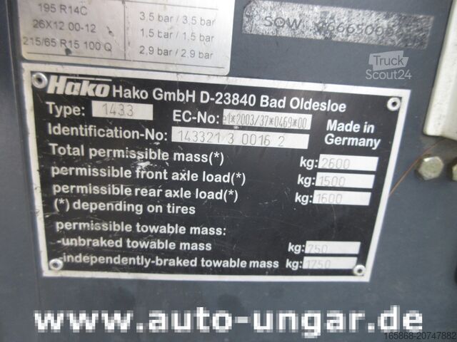 метач Hako Citymaster 4x4 CM1250 Knicklenkung Kehrm