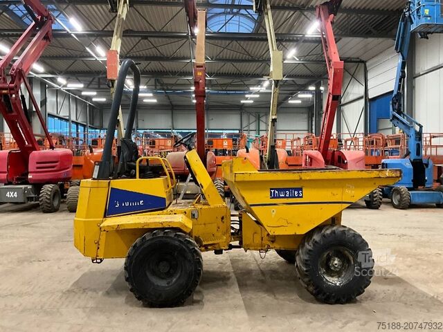 Véhicule à benne Thwaites 3 tonne