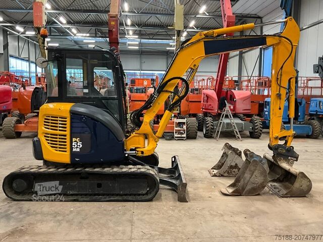 Mini-pelle Komatsu PC 55 MR-3