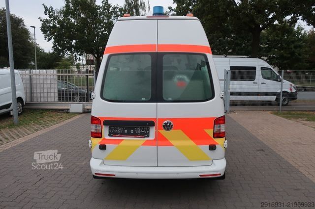 Ugunsdzēsēju automašīna VOLKSWAGEN T5 Transporter Hochdach lang/KTW/Automatik/FNA35