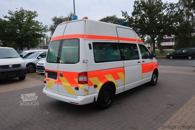 Ugunsdzēsēju automašīna VOLKSWAGEN T5 Transporter Hochdach lang/KTW/Automatik/FNA35