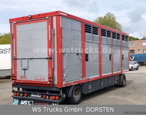 Zirgu pārvadāšanas piekabe  KABA Einstock 1 Stock Großvieh TOP