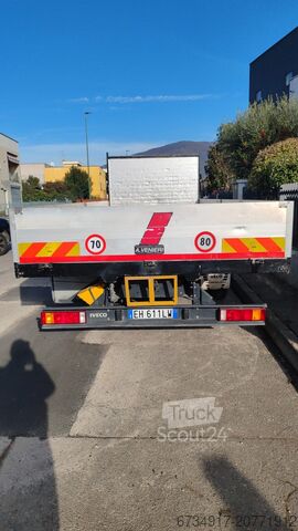 Tovornjak s ploščadjo Iveco Autocarro iveco 160/e4