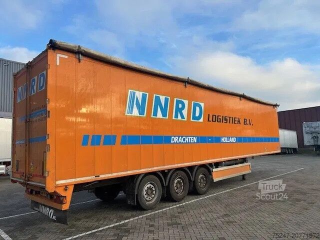 Fond mouvant Knapen Trailers K200 - 92m3 Liftachse 10mm