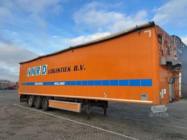 Fond mouvant Knapen Trailers K200 - 92m3 Liftachse 10mm