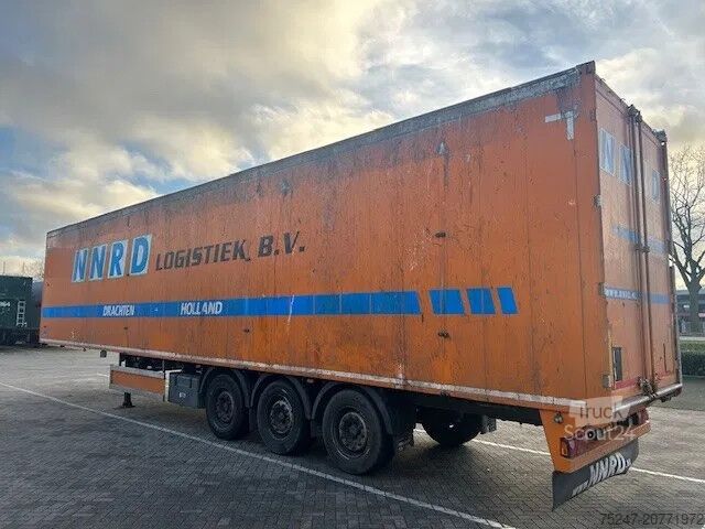 Fond mouvant Knapen Trailers K200 - 92m3 Liftachse 10mm