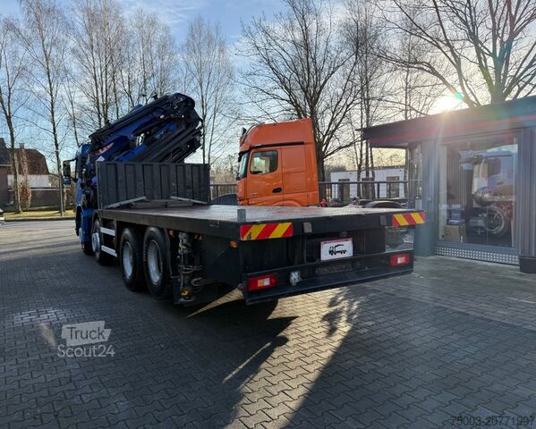 Vrachtauto met open laadbak Volvo FM12 420 8X2 Kran PM 65026 bis 29 Meter