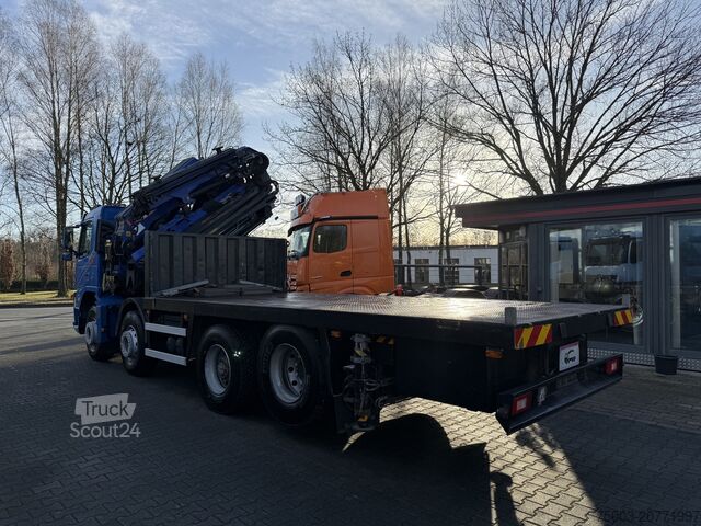 Vrachtauto met open laadbak Volvo FM12 420 8X2 Kran PM 65026 bis 29 Meter