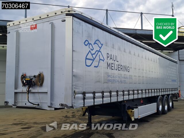 انزلاق القماش المشمع Pacton ET3 TUV 01/26 COIL 2x Lifting Axle Palletkist