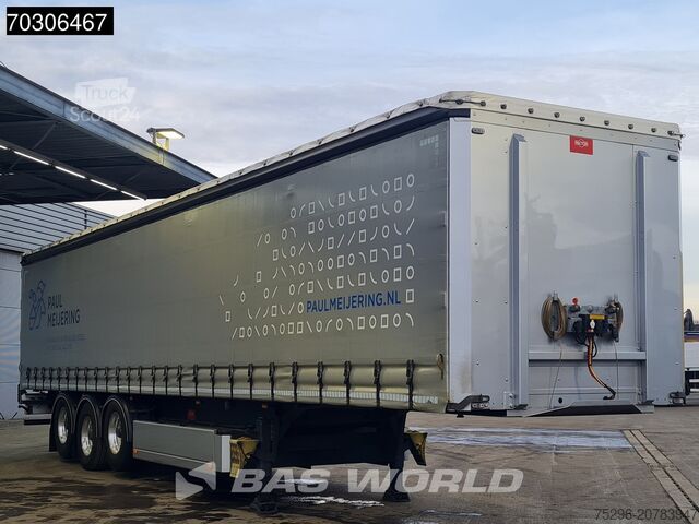 انزلاق القماش المشمع Pacton ET3 TUV 01/26 COIL 2x Lifting Axle Palletkist