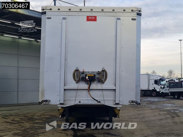 انزلاق القماش المشمع Pacton ET3 TUV 01/26 COIL 2x Lifting Axle Palletkist