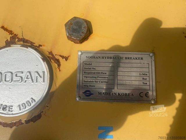 Sonstige  Other Soosan  SB30 Hydraulic Breaker Skid steer