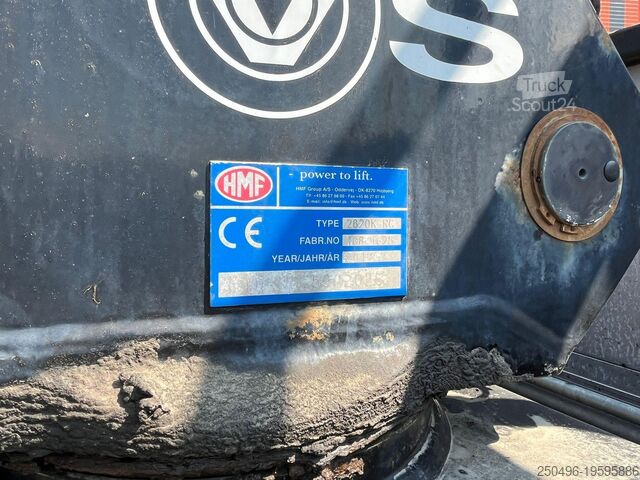 Transporteur de voitures Volvo FH 16 750 8x4 HMF2620K-5 / WINCH / PLATFORM L=7...