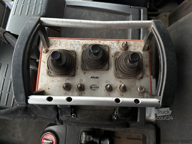 Truck mounted crane MAN TGS 26.440 Zugmaschine + Atlas Kran 5 Ausschube