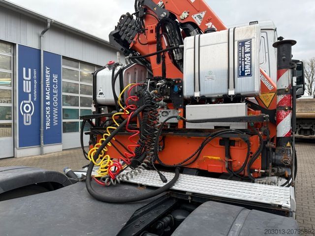 Truck mounted crane MAN TGS 26.440 Zugmaschine + Atlas Kran 5 Ausschube