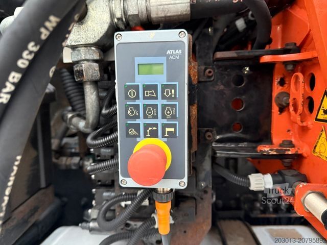 Truck mounted crane MAN TGS 26.440 Zugmaschine + Atlas Kran 5 Ausschube