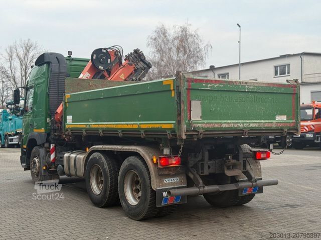 Tovorna dvigalka na tovornjaku VOLVO FMX 500 6x4 Kipper mit Kran Atlas 172.3E - A4