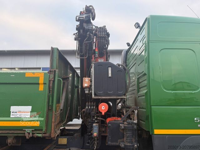 Tovorna dvigalka na tovornjaku VOLVO FMX 500 6x4 Kipper mit Kran Atlas 172.3E - A4