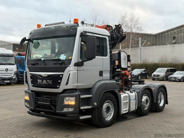Cap tractor standard MAN TGS 26.440 Zugmaschine + Atlas Kran 5 Ausschube