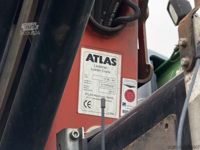 Tovornjak prekucnik VOLVO FMX 500 6x4 Kipper mit Kran Atlas 172.3E - A4