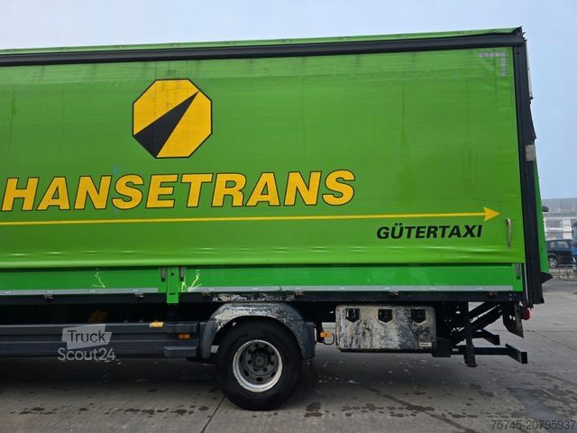 LKW mit Pritsche & Plane MERCEDES-BENZ ATEGO 1623 * ACC * 2T LBW * KLIMA * WENIG KM *