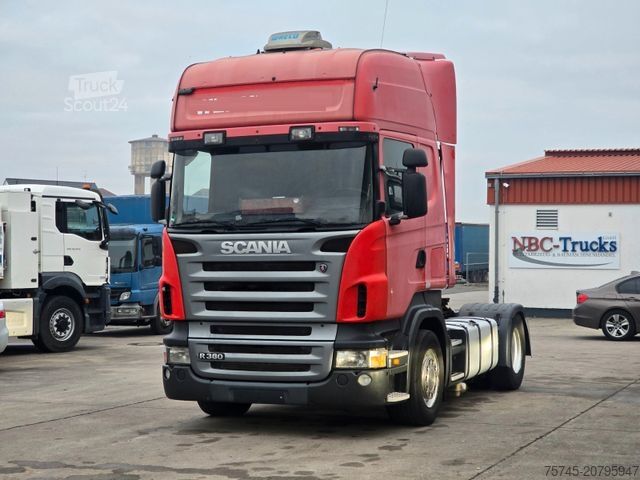 Cap tractor standard SCANIA R380 * TEMP * STANDKLIMA * RETARDER *  2X TANK