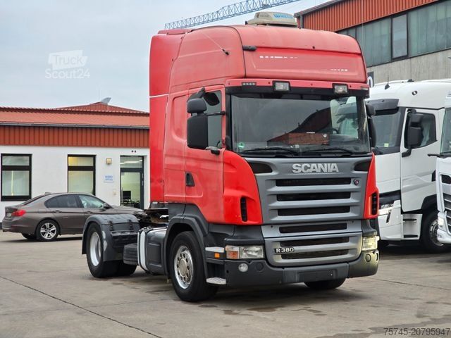 Cap tractor standard SCANIA R380 * TEMP * STANDKLIMA * RETARDER *  2X TANK