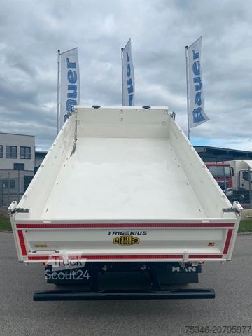 Tovornjak prekucnik MAN TGM 18.320 /4x2/BL/Meiller/Kipper/Kran/15 m/ Neu