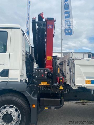 Truck mounted crane MAN TGM 18.320 /4x2/BL/Meiller/Kipper/Kran/15 m/ Neu