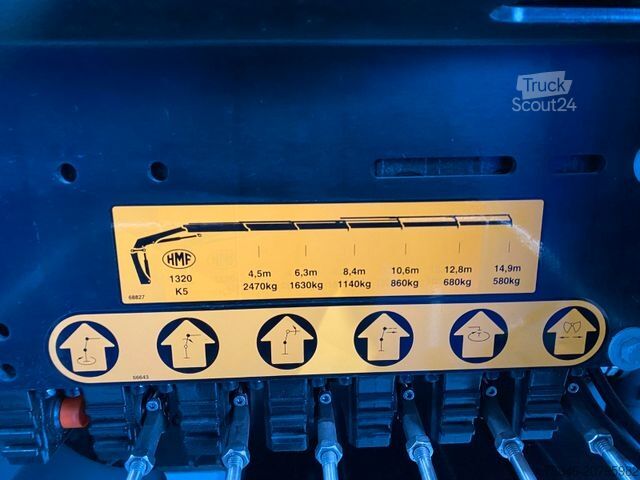 Truck mounted crane MAN TGM 18.320 /4x2/BL/Meiller/Kipper/Kran/15 m/ Neu