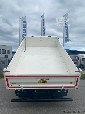 Truck mounted crane MAN TGM 18.320 /4x2/BL/Meiller/Kipper/Kran/15 m/ Neu