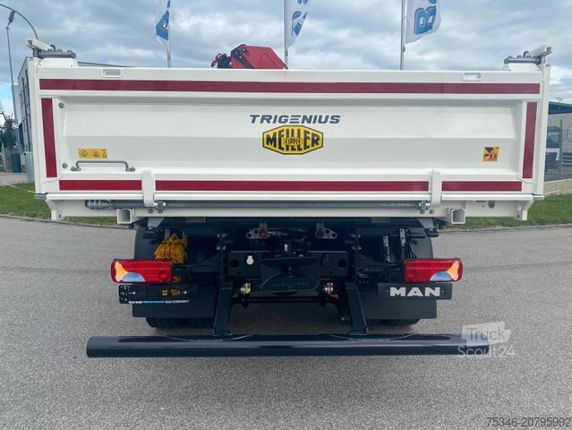 Tovornjak prekucnik MAN TGM 18.320 /4x2/BL/Meiller/Kipper/Kran/15 m/ Neu
