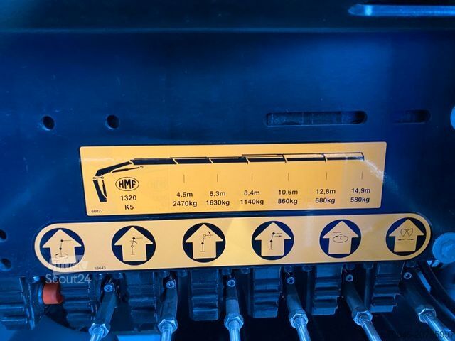 Tristrani prekucnik MAN TGM 18.320 /4x2/BL/Meiller/Kipper/Kran/15 m/ Neu