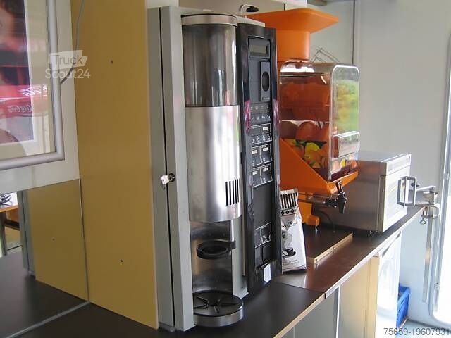 Verkaufsanhänger Fruehauf Grill Bratwurst Suppenküche Kaffee Imbiss O.Saft