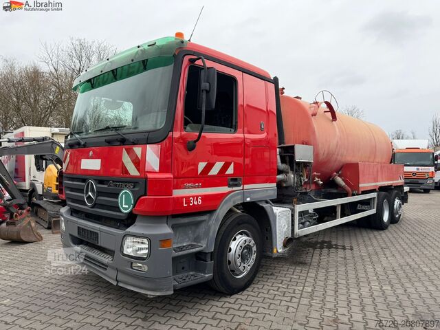 Cysterna samochodowa Mercedes-Benz Actros 2541 | 6x2 | Lift-Lenkachse | 3 Pedals | Klima | Wasserwagen