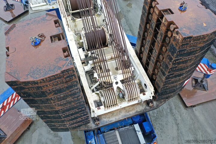 żuraw samojezdny Liebherr LGD 1550 | Derrick | SDWN-Ausrüstung