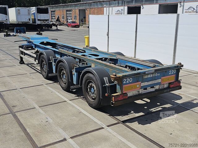 Přeprava kontejnerů RENDERS CHASSIS PORTMASTER