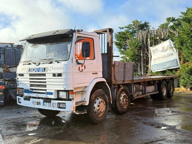 Flatbed truck SCANIA 113H 320 8X2 Platform Manual Gearbox