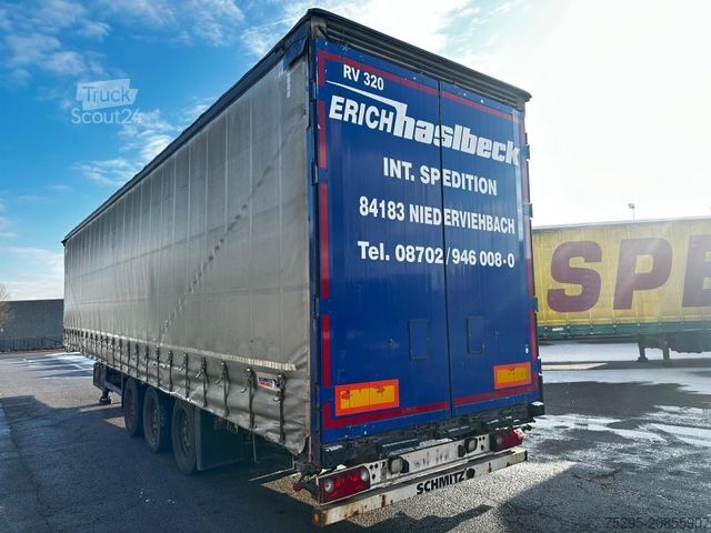 Félpótkocsi SCHMITZ CARGOBULL 3Achs Mega Vario Liftachse SAF Hubdach verzinkt