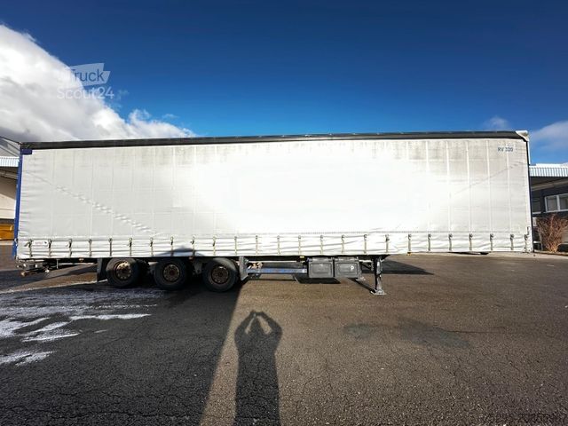 Félpótkocsi SCHMITZ CARGOBULL 3Achs Mega Vario Liftachse SAF Hubdach verzinkt