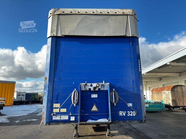 Félpótkocsi SCHMITZ CARGOBULL 3Achs Mega Vario Liftachse SAF Hubdach verzinkt