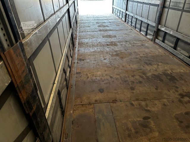 Félpótkocsi SCHMITZ CARGOBULL 3Achs Mega Vario Liftachse SAF Hubdach verzinkt