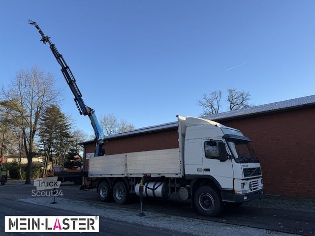 Truck mounted crane VOLVO FM12 380 PK 27000D 24,5m 5+6 Deutscher LKW