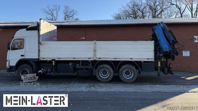 Truck mounted crane VOLVO FM12 380 PK 27000D 24,5m 5+6 Deutscher LKW