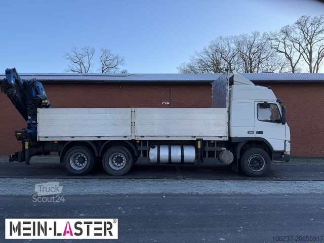 Truck mounted crane VOLVO FM12 380 PK 27000D 24,5m 5+6 Deutscher LKW