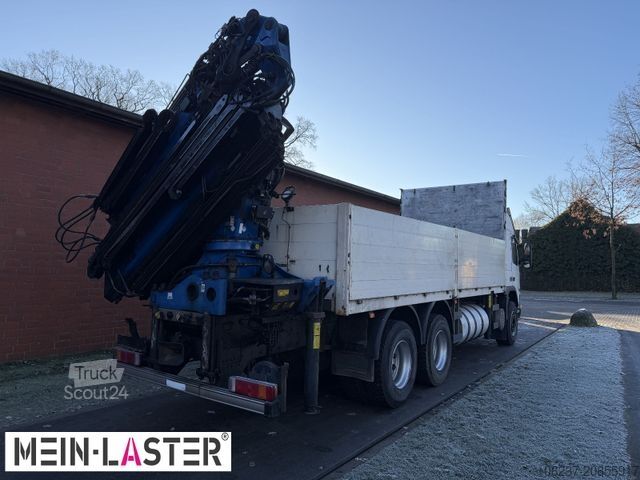 Truck mounted crane VOLVO FM12 380 PK 27000D 24,5m 5+6 Deutscher LKW