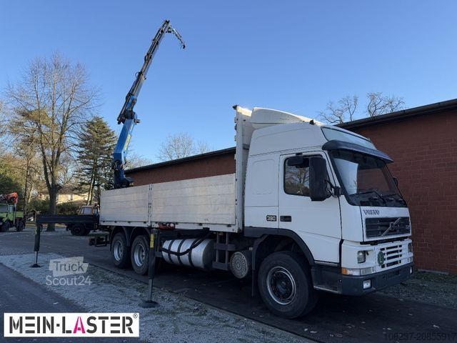 Truck mounted crane VOLVO FM12 380 PK 27000D 24,5m 5+6 Deutscher LKW