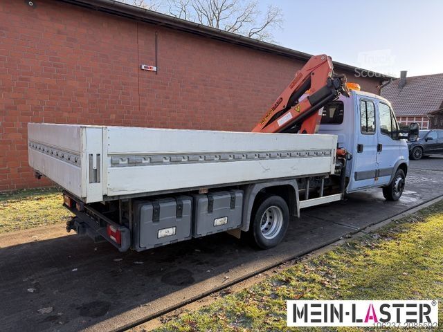 Pick-up varevogn IVECO 65C180 3.0d Palfinger PK 6500 7 Sitzer