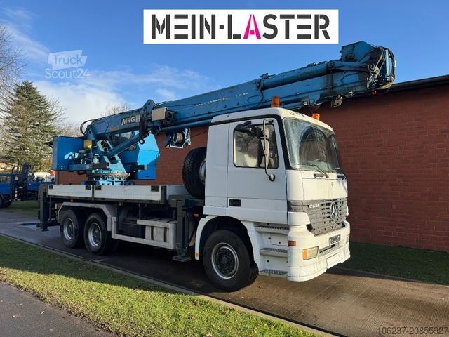 Truck mounted crane MERCEDES-BENZ 3335 V6 MKG 550 Ta2-a2 -46m 420 kg Funk