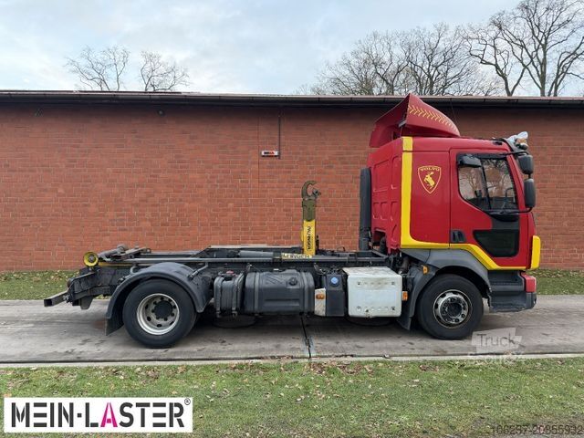 Roll-off tipper truck VOLVO FL 250 Palfinger T10Duo City + StandardContainer
